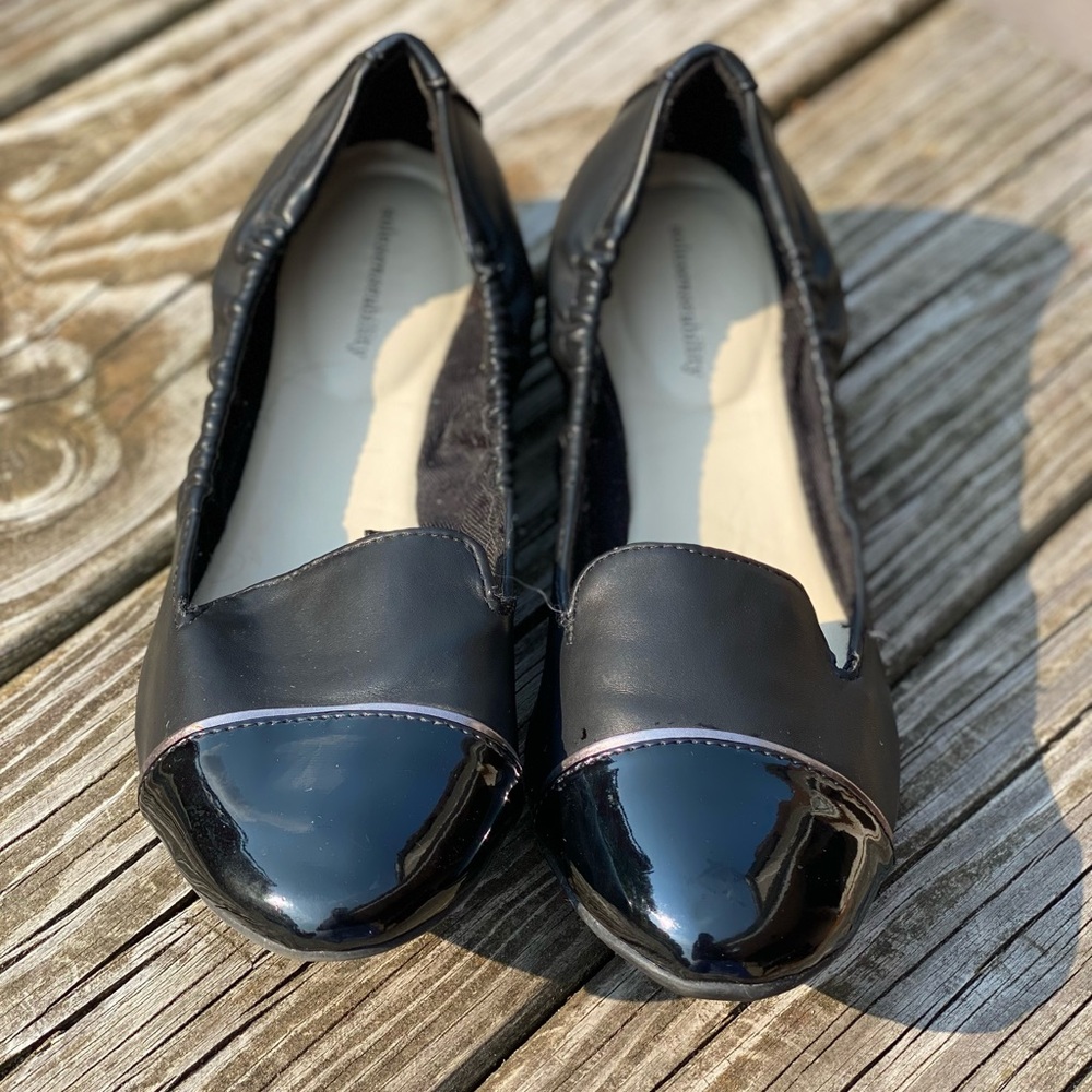 Solesenseability Black Flats